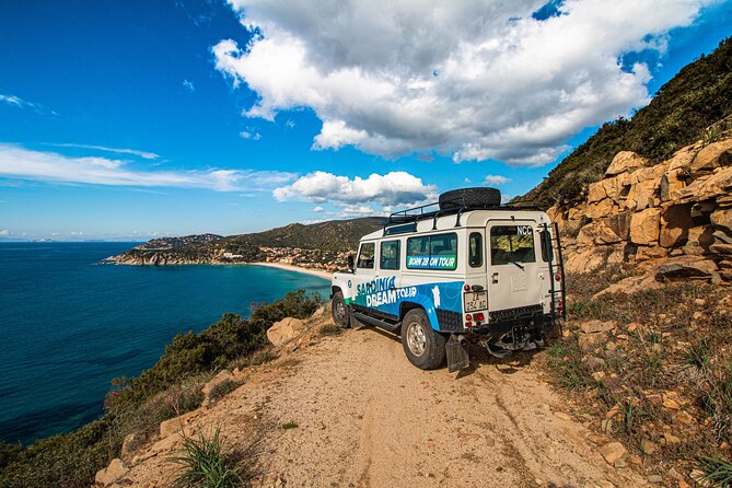 4x4 Mountains And Beaches - Chia area - Torre di Capo Malfatano and its coastal road
