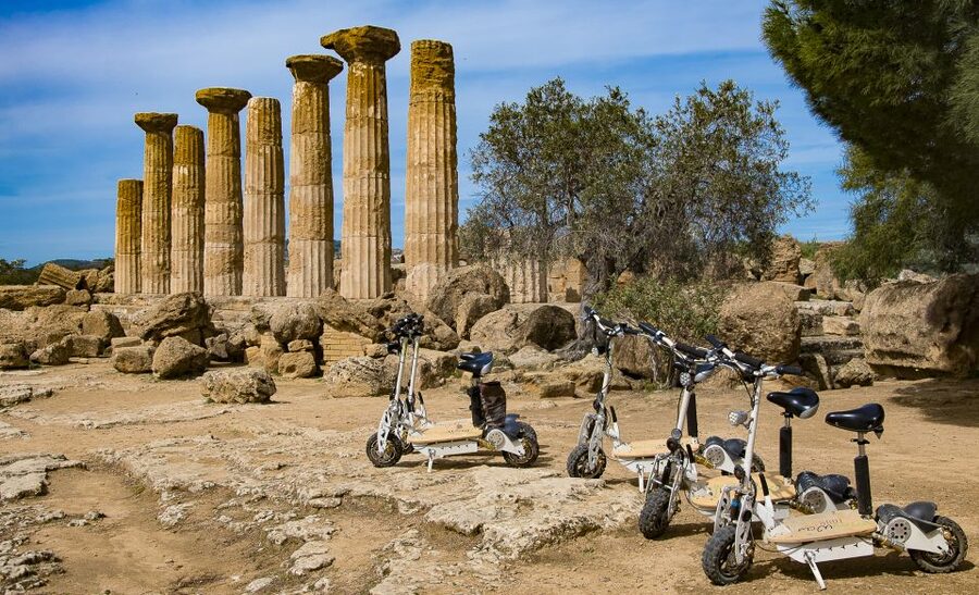 Agrigento: Valley of the Temples E-Scooter Tour - Roman roads, theater remains, and the necropolis