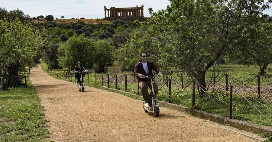 Agrigento: Valley of the Temples E-Scooter Tour - Temple of Concordia and the best-known views