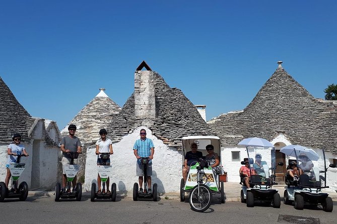 Alberobello Guided Segway and Mini Golf Cart Tour - The UNESCO-listed trulli district