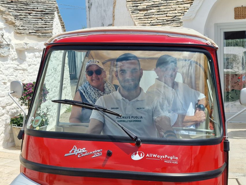 Alberobello: Private Tuk Tuk Tour with Audio Guide - The trulli districts: Rione Monti and Aia Piccola