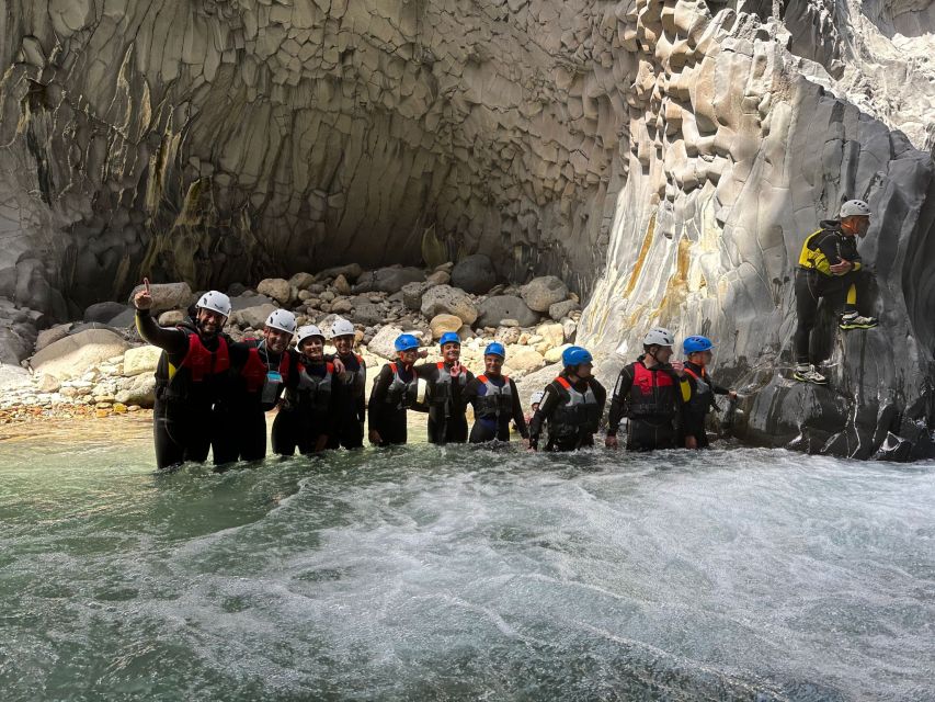 Alcantara River and Gorges: Bodyrafting Experience - Getting fitted with the right equipment