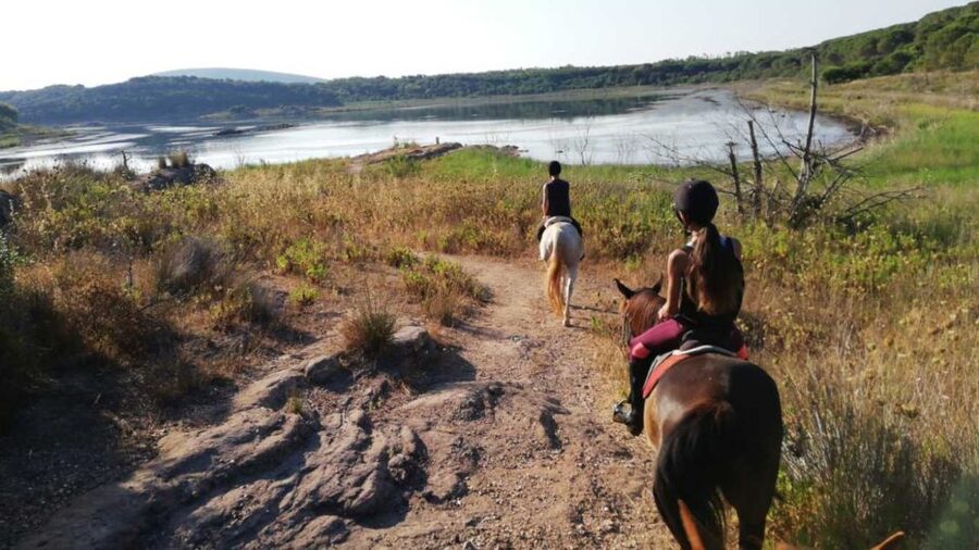 Alghero: Guided Horseback Ride at Lake Baratz & Porto Ferro - Two kilometers along Porto Ferro Beach
