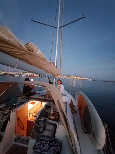 Alghero: Sunset Sailing Aperitif Experience - The first stretch: wind, water, and Alghero Bay