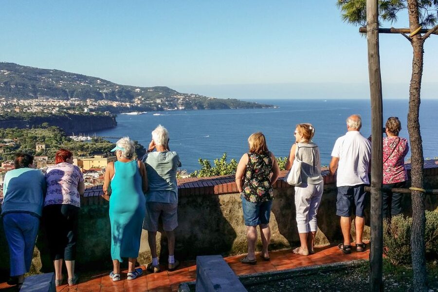 Amalfi Coast Full-Day Tour from Sorrento - Positano: steep lanes, beach views, and expensive shopping