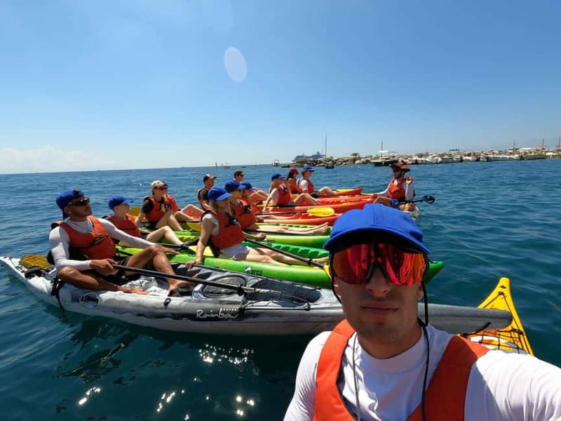 Amalfi Coast: Kayak & Snorkeling tour, sea caves and beach - Paddling past Minori and its pasta-making past