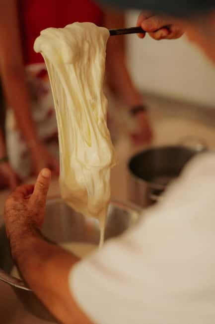 Amalfi: Cooking Class with Pasta, Mozzarella, and Tiramisù - Rolling and cutting fresh tagliatelle