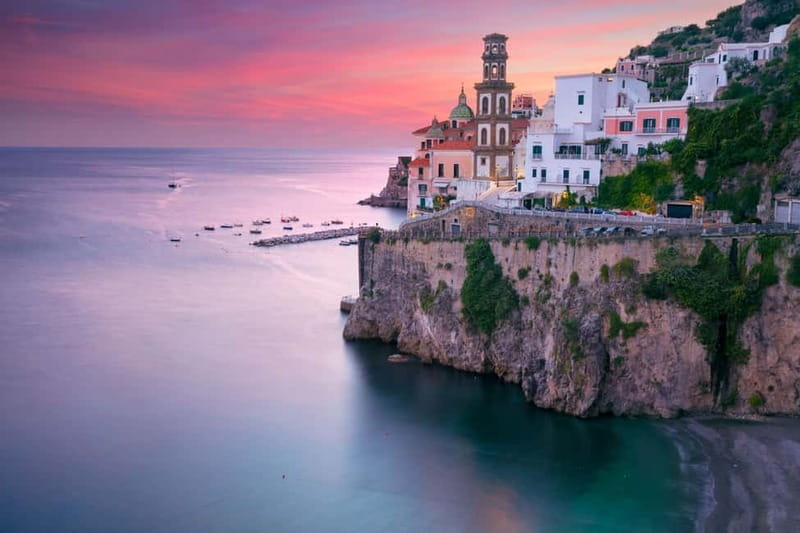 Amalfi: Sunset Boat Tour with Fruit and Drinks - The Arc of Lovers and Conca dei Marini