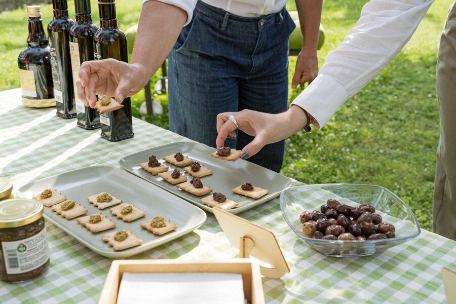 Bardolino: Lake Garda Oil Mill Tour with Olive Oil Tasting - The Four-Oil Tasting in the Garden