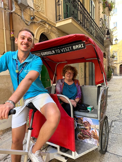 Bari: Old Town Guided Eco-Friendly Rickshaw Tour - Focaccia, pasta, and a taste of everyday Bari