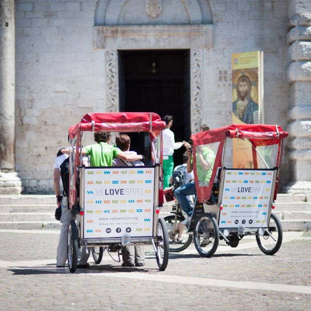 Bari: Old Town Guided Eco-Friendly Rickshaw Tour - The sea front and the contrast with modern Bari