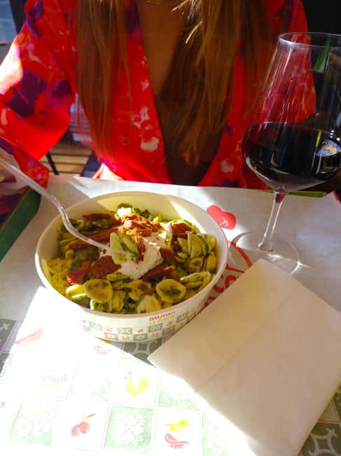 Bari: Street Food Walking Tour with Wine Tasting - The first bites: focaccia and Bari’s casual food culture