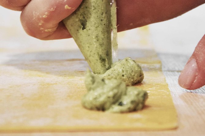 Become a Masterchef in Rome: Pasta, Ravioli and Tiramisù Class - Bruschetta and dinner complete the meal