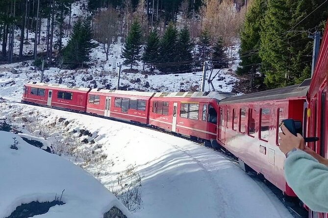 Bernina Red Train, Swiss Alps & St Moritz From Milan - From Milan to Lake Como by morning coach
