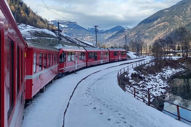 Bernina Red Train, Swiss Alps & St Moritz From Milan - The guides and drivers matter