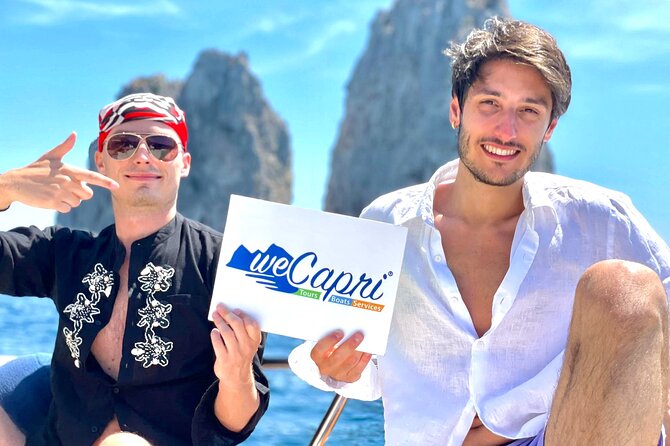 Boat Tour in Capri Italy - Casa Malaparte, the arch, and the Faraglioni