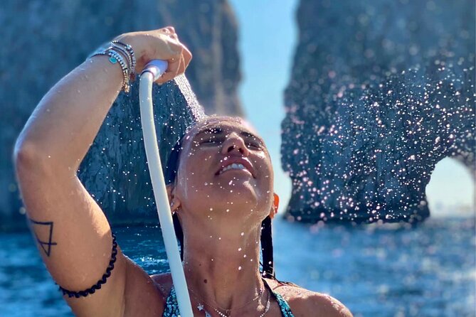 Boat Tour in Capri Italy - The Green Grotto and other swimming stops