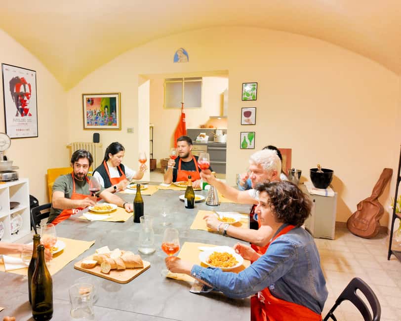 Bologna: Pasta Tagliatelle Ragu Cooking Class with Spritz - The honest catch: you do not prepare the ragù