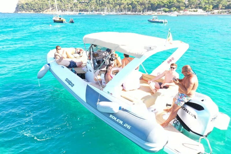 Cagliari: Boat Tour, 4 Stops, Swim, Snorkeling, & 1 Spritz - Cala Mosca and the changing coastal views