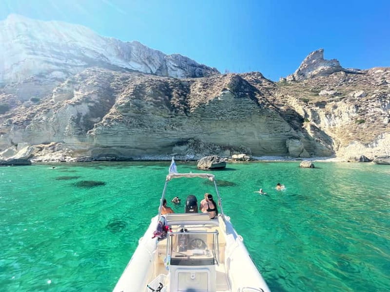 Cagliari: Boat Tour with 4 Swim Stops, Snorkeling & Prosecco - Cala Mosca, with room for a second swim