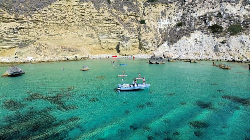 Cagliari: Boat Tour with 4 Swim Stops, Snorkeling & Prosecco - Cala Bernat and the first swim