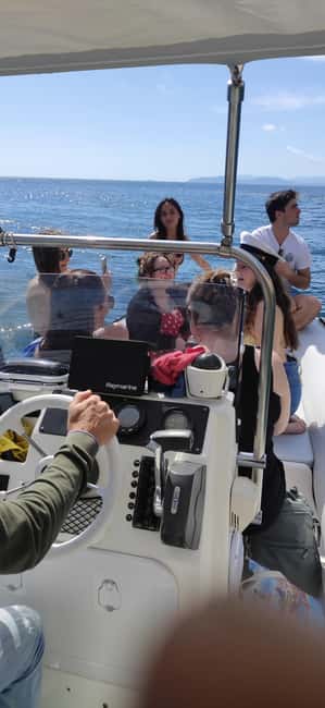 Cagliari:devil's saddle big cruise by boat drink & snack - Sant’Elia, Torre del Prezzemolo, and the City View