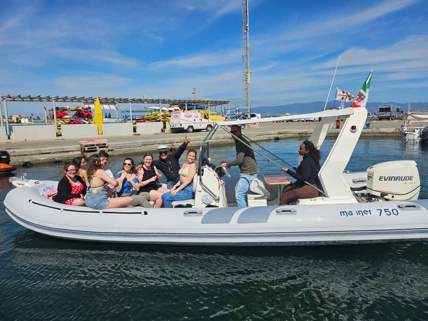 Cagliari:devil's saddle big cruise by boat drink & snack - Cala Bernat and the First Long Pause