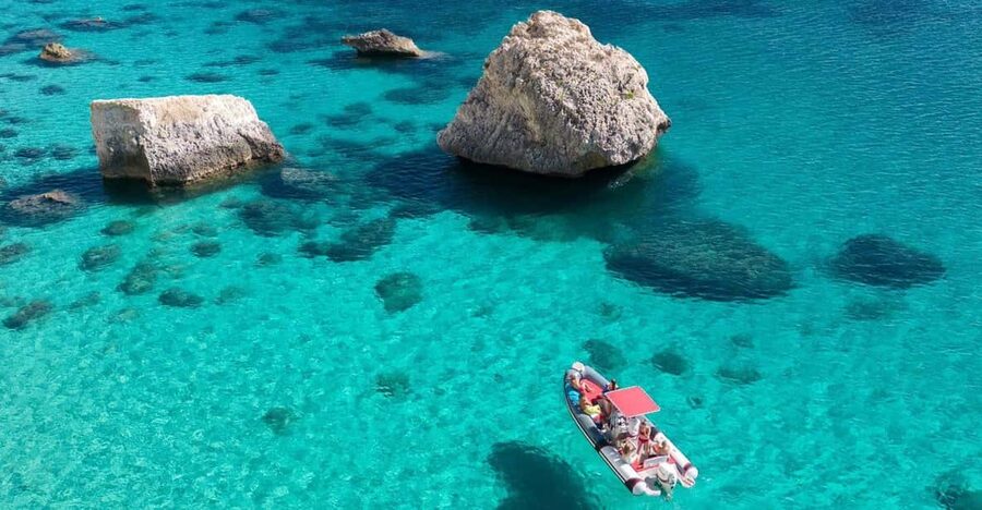 Cagliari: Devil's Saddle Boat Tour with Spritz and Chips - Meeting at Blue Rent Cagliari