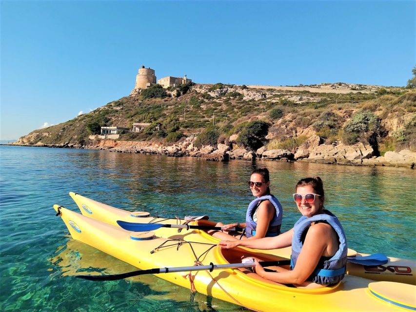 Cagliari: Guided Kayak Excursion in the Gulf of Cagliari - Key details at a glance