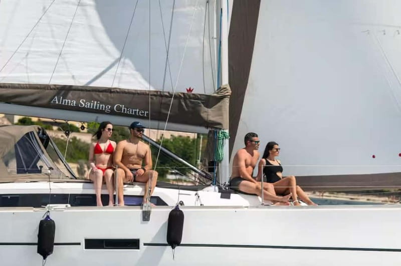 Cagliari: Sailing Tour with 4 Stops, Snorkeling and Prosecco - Leaving Cagliari for the Gulf of Angels