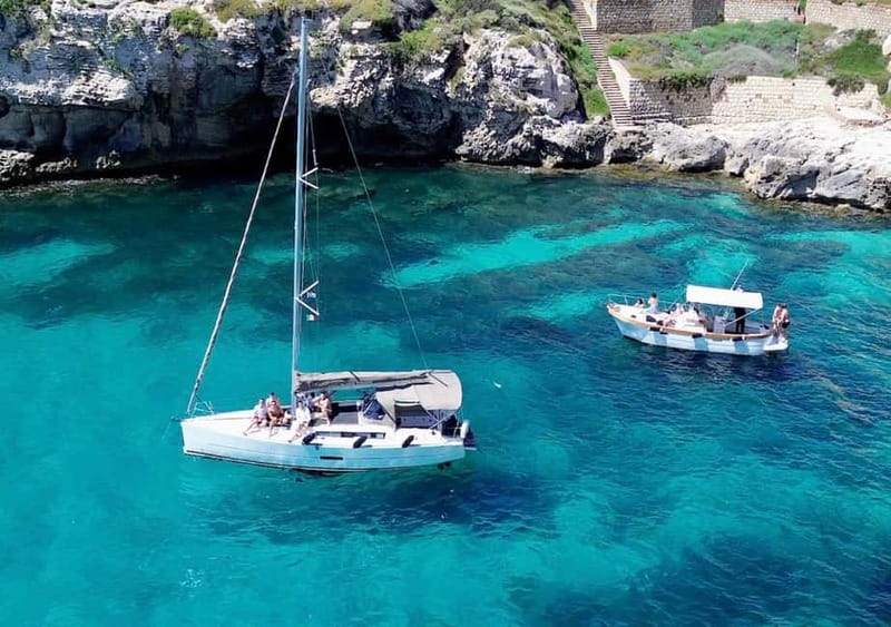 Cagliari: Sailing Tour with 4 Stops, Snorkeling and Prosecco - Cala Mosca: your first chance to swim
