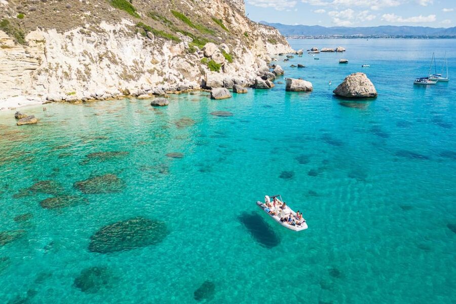Cagliari: Zodiac Boat Tour, 3-4 SwimStops, Wine & Snorkeling - Snorkeling, fish, and the value of three stops