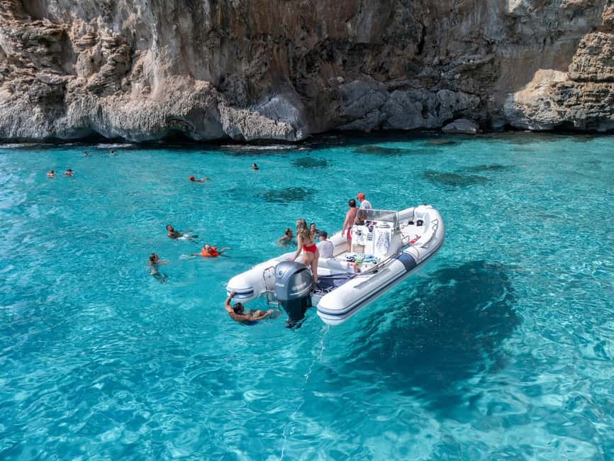 Cala Gonone: Gulf of Orosei Dinghy Cruise with Swim Stops - Beach stops at Cala Mariolu, Cala Biriola, and beyond