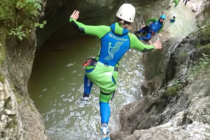 Canyoning "Gumpenfever" - beginner Canyoningtour for everyone - Is $106.47 a fair price?