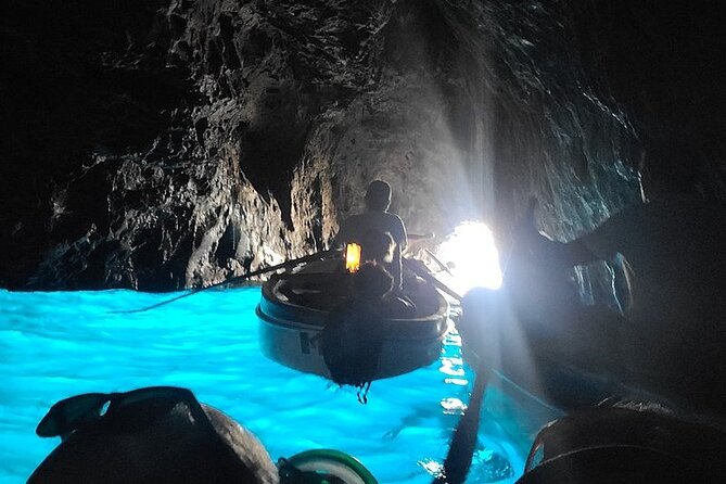 Capri Blue Grotto Small-Group Boat Day Tour From Sorrento - Capri’s caves and Punta Carena Lighthouse