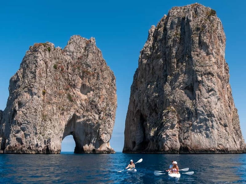 Capri: Caves and Beaches Kayaking Tour with GoPro Photos - The Cave of the Water and Capri’s Roman engineering