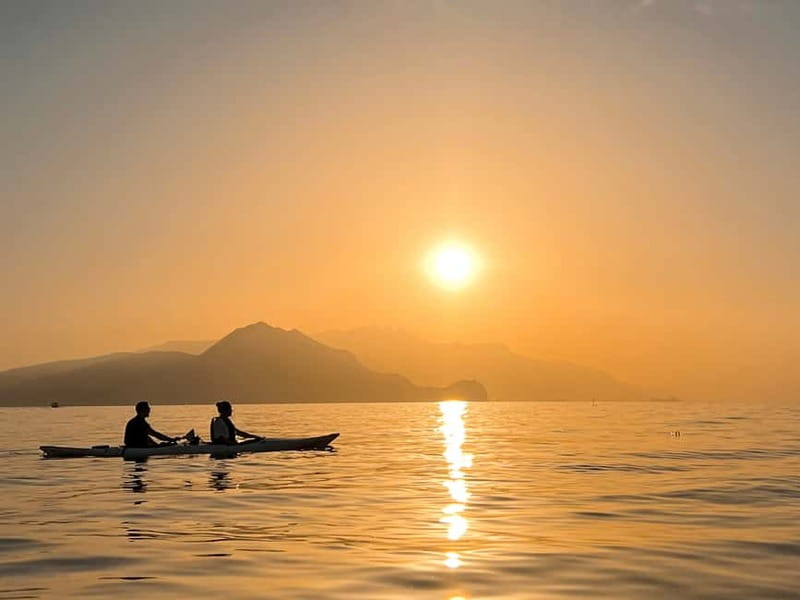 Capri: Caves and Beaches Kayaking Tour with GoPro Photos - Passing the Arch of the Star