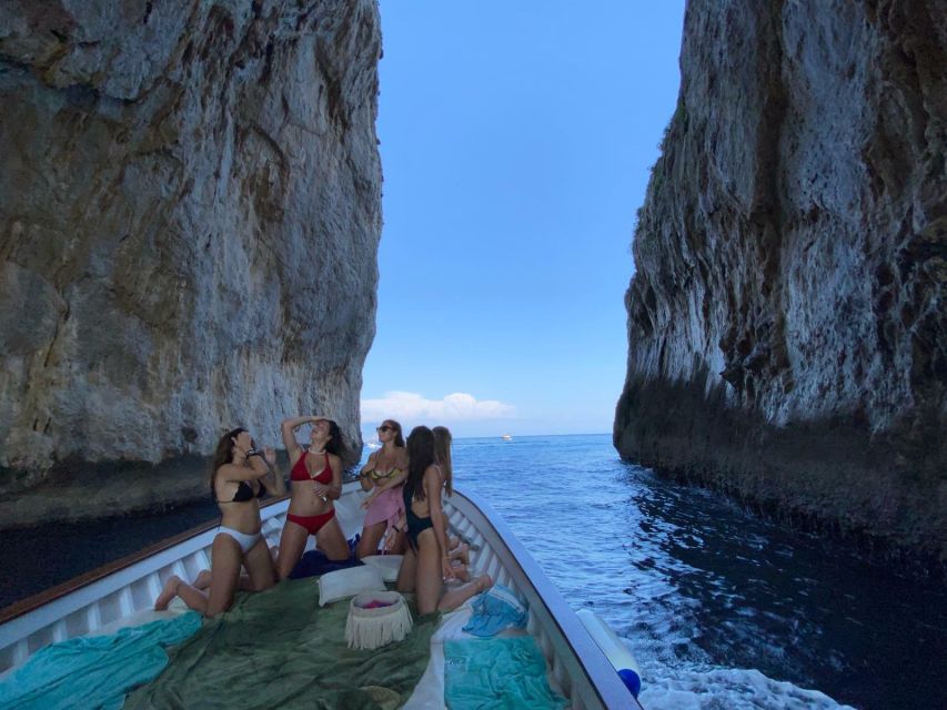 Capri: Island and Grottos Boat Cruise with Snacks and Drinks - Starting at Marina Grande