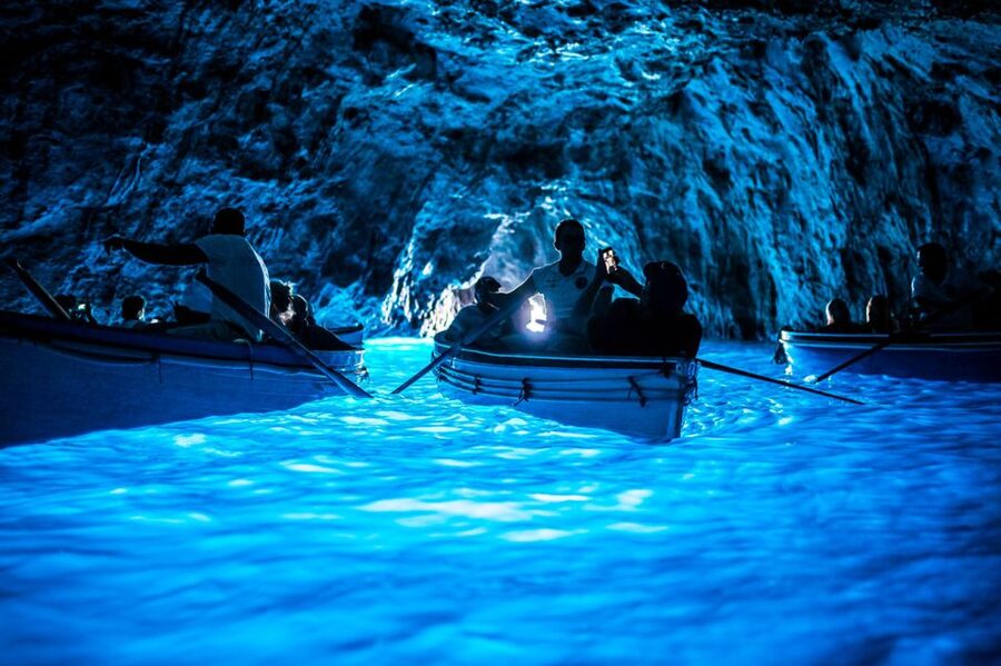 Capri: Island Boat Tour with Blue Grotto Stop - Marina Grande is the right place to start