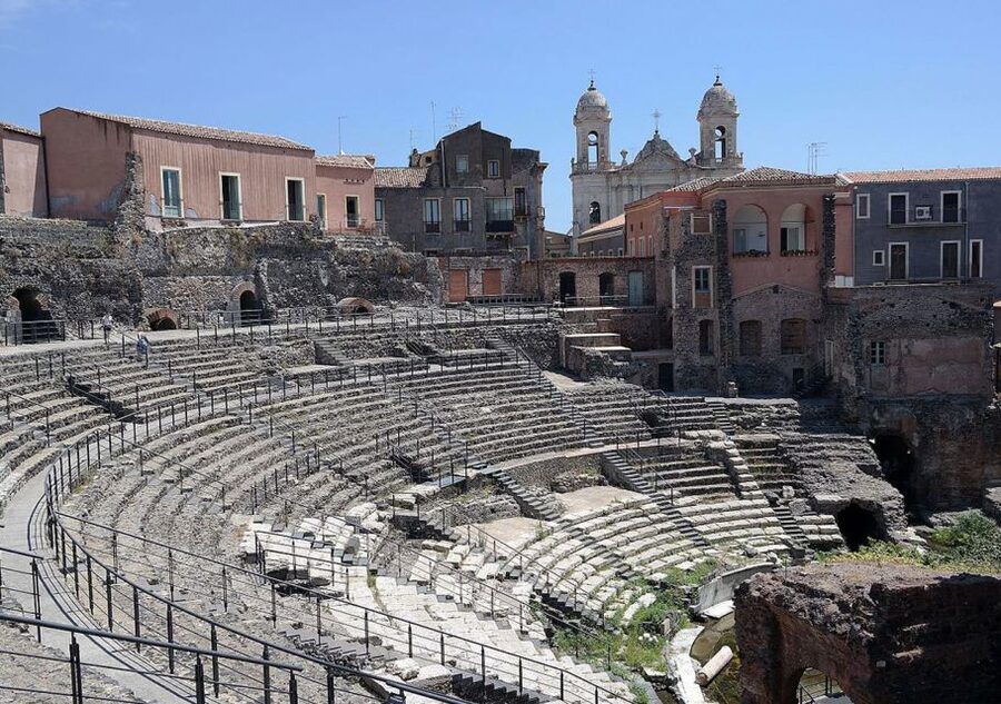 Catania: City Highlights Walking Tour - Piazza Stesicoro and the city’s ancient layers