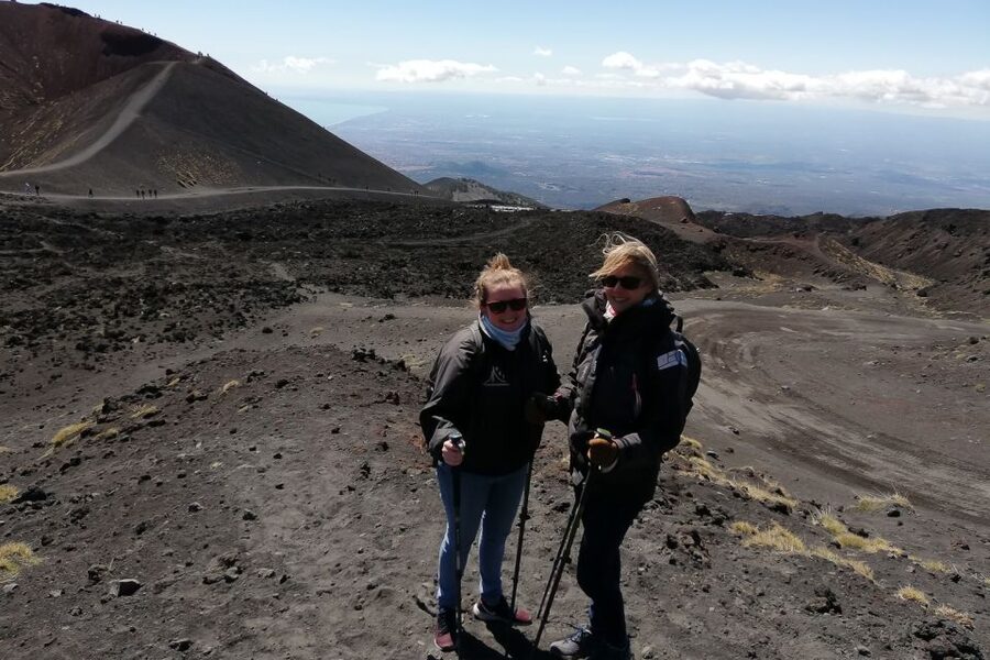 Catania: Mount Etna Trekking Trip off the Tourist Path - A short break at the Silvestri Craters