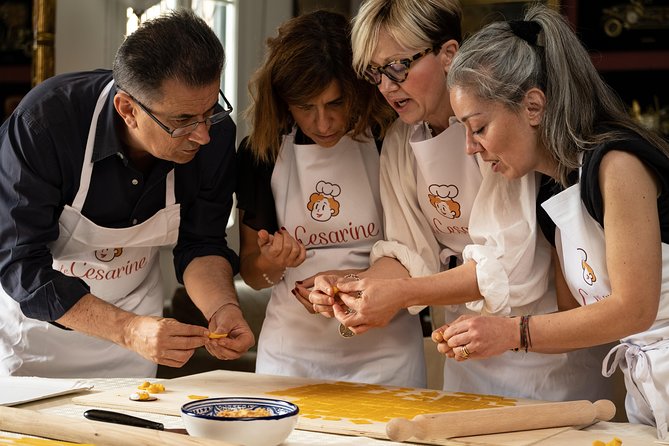 Cesarine: Small group Pasta and Tiramisu class in Bologna - Making pasta by hand, not watching from the sidelines