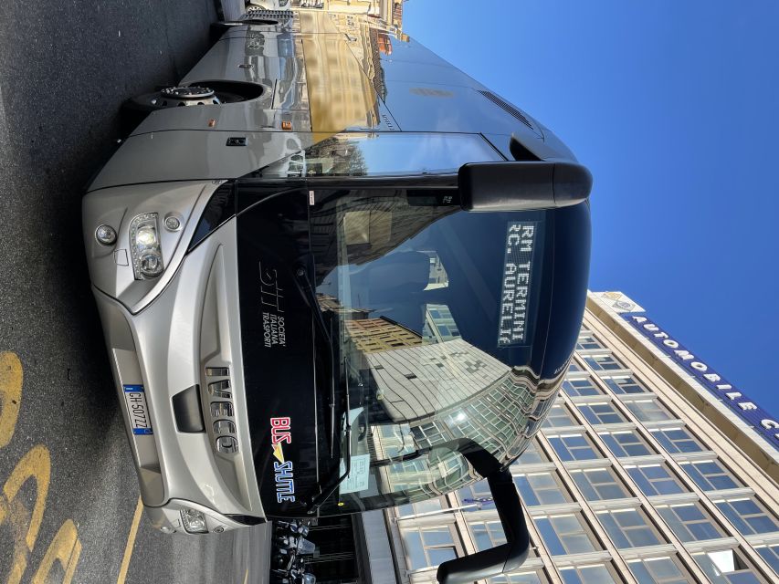 Civitavecchia: Transfer to Rome & Hop-on Hop-off Bus Ticket - Getting from the cruise ship to Largo della Pace