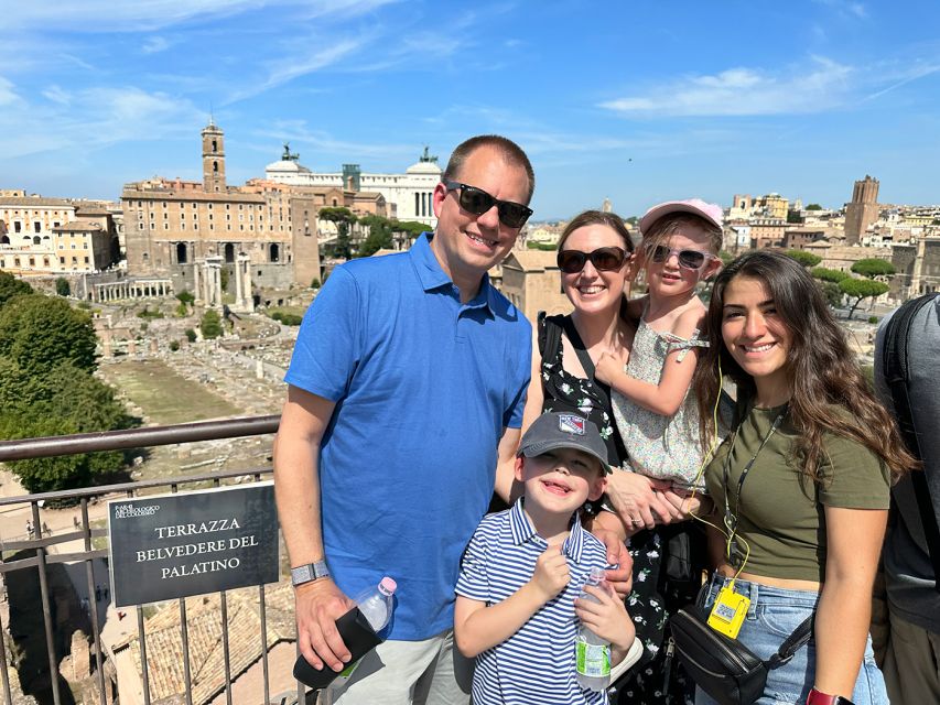 Colosseum and Ancient Rome Family Tour for Kids - Entering the Colosseum with children