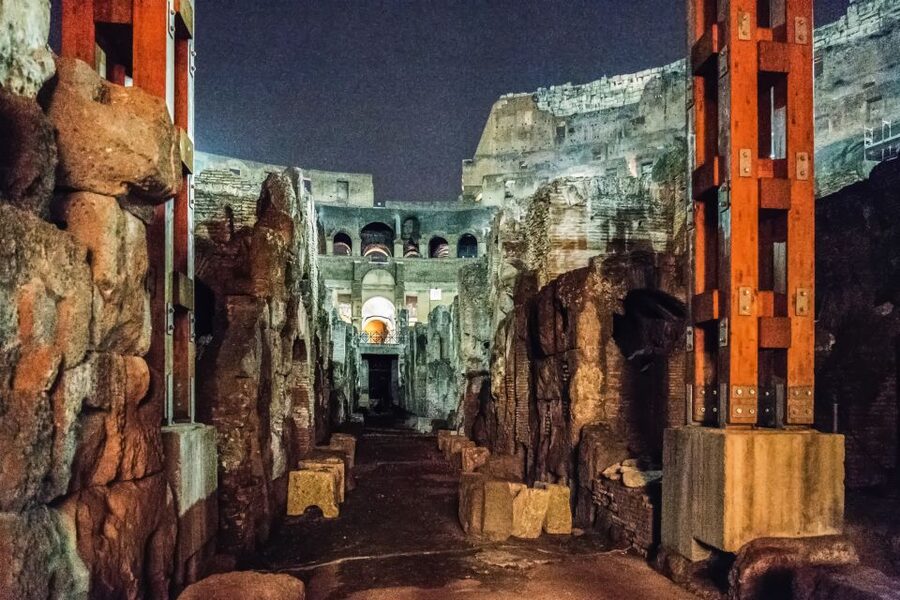 Colosseum by Evening Guided Tour with Optional Arena Access - Entering The Colosseum As Evening Arrives