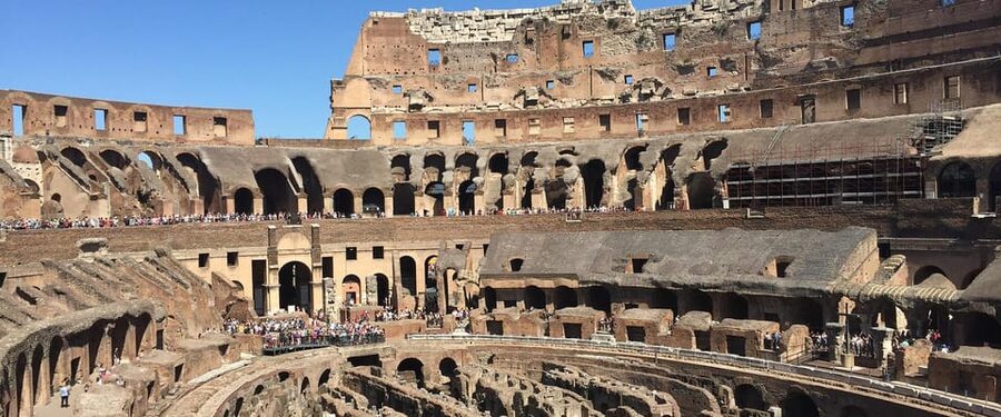 Colosseum, Forum & Palatine with AudioGuide (Arena optional) - Picking Up Your Ticket Above the Colosseum Metro