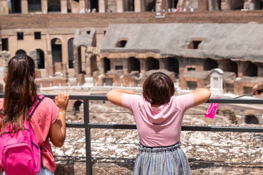 Colosseum Gladiator Tour for Kids and Families - Inside the Colosseum with a child-friendly guide