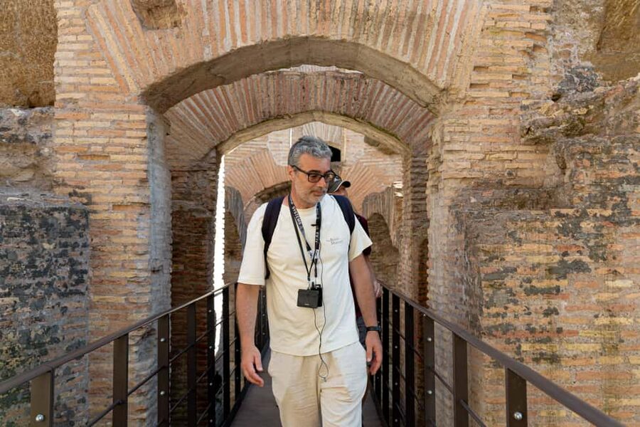 Colosseum Special Access Tour, with Ancient Temples & Tombs - Arena floor or underground dungeons?