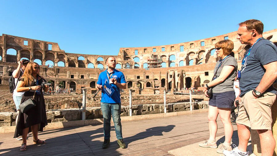 Colosseum with Arena Floor, Palatine Hill & Forum Tour - Key points at a glance