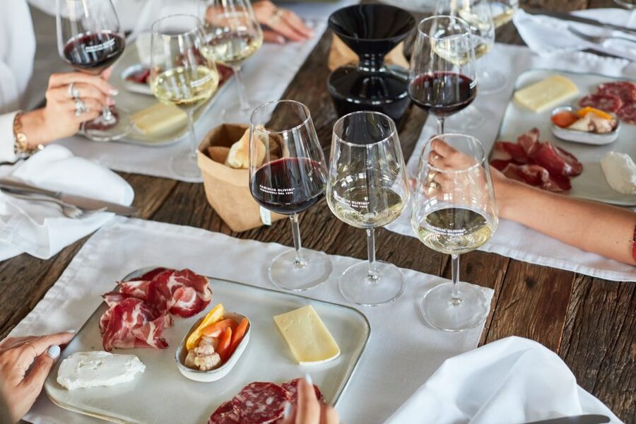 Desenzano: Lugana Wine-Tasting and Vineyard Tour - Inside the sparkling and barrel cellars